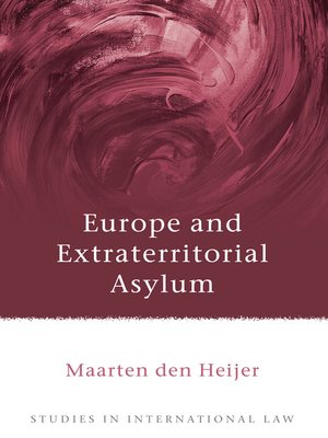 cover image of Europe and Extraterritorial Asylum